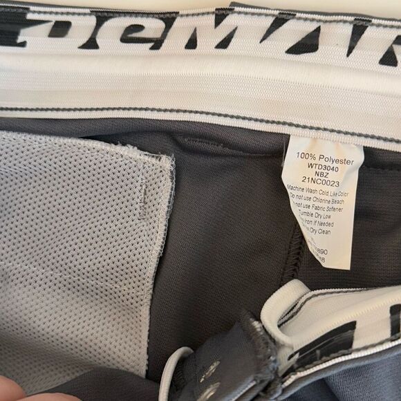 DeMarini Uniform Softball Pants NWT Capri Gray - Women’s US XL - Picture 13 of 13